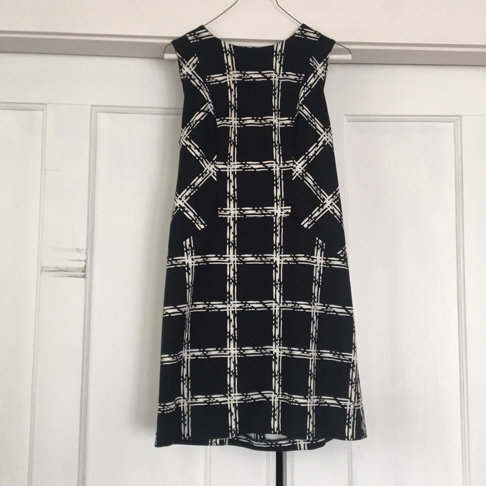 Vince Camuto checkered dress